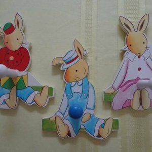 Peter Rabbit Bunnykins Wall Hangers